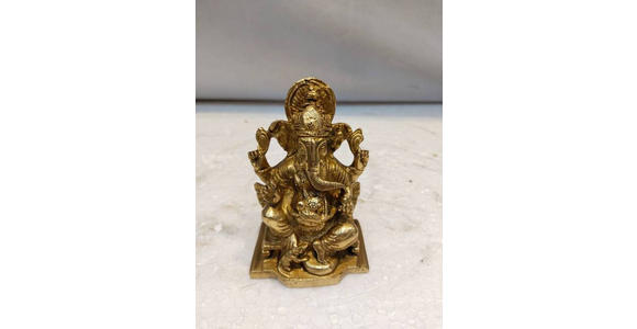 SKULPTUR - Goldfarben, LIFESTYLE, Metall (7/5/9.5cm) - Ambia Home