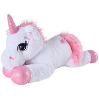 PLIŠANA ŽIVOTINJA  jednorog  - bijela/ružičasta, Basics, tekstil/plastika (60cm) - My Baby Lou