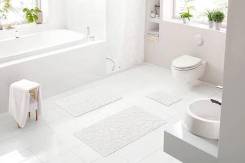BIDET-VORLEGER 40/50 cm Naturfarben  - Naturfarben, Basics, Kunststoff/Textil (40/50cm) - Grund