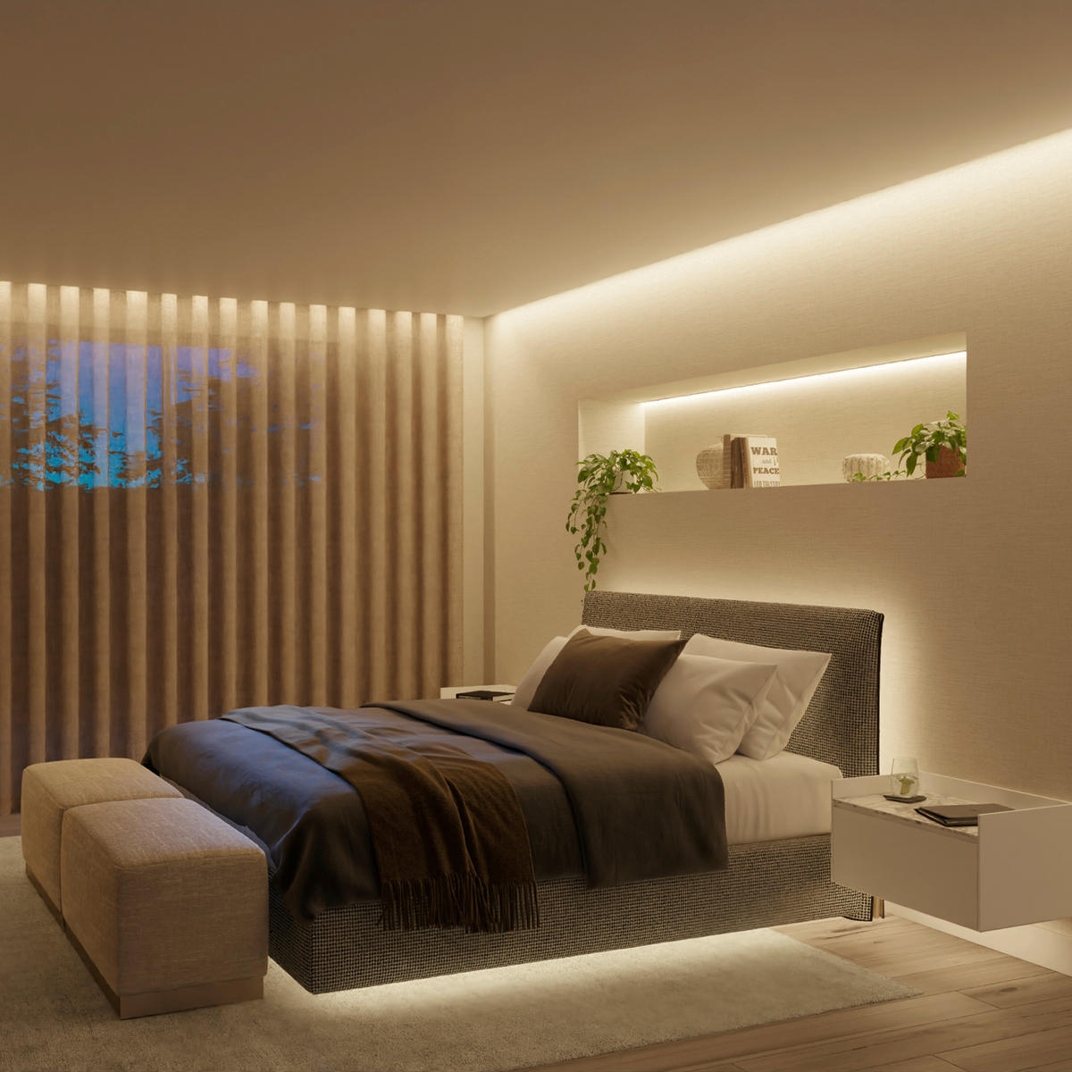 LED-STRIP 1,5/1,5/300 cm  Essential  - Weiß, Design, Kunststoff (1,5/1,5/300cm) - Philips HUE