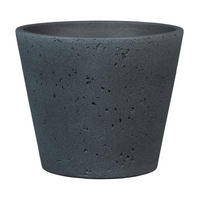 KASPÓ  - antracit, Basics, kerámia (13/13/11cm)