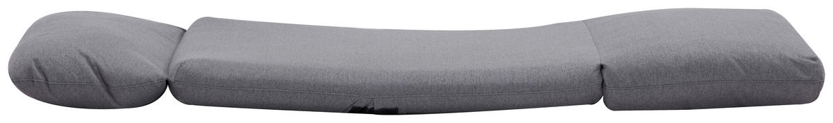 SCHLAFSESSEL  in Webstoff Dunkelgrau  - Dunkelgrau/Hellgrau, Design, Textil (78/58/82cm) - Livetastic