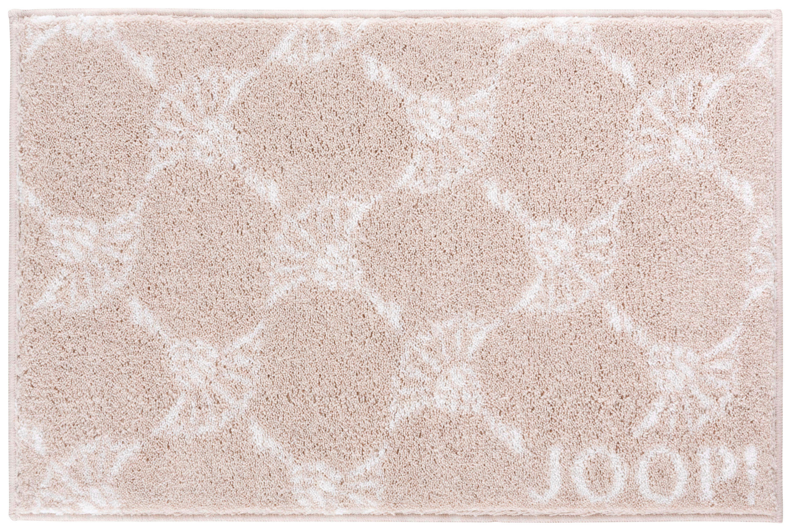 BADTEPPICH New Cornflower Allover Naturfarben 50/60 cm  - Naturfarben, Design, Kunststoff/Textil (50/60cm) - Joop!