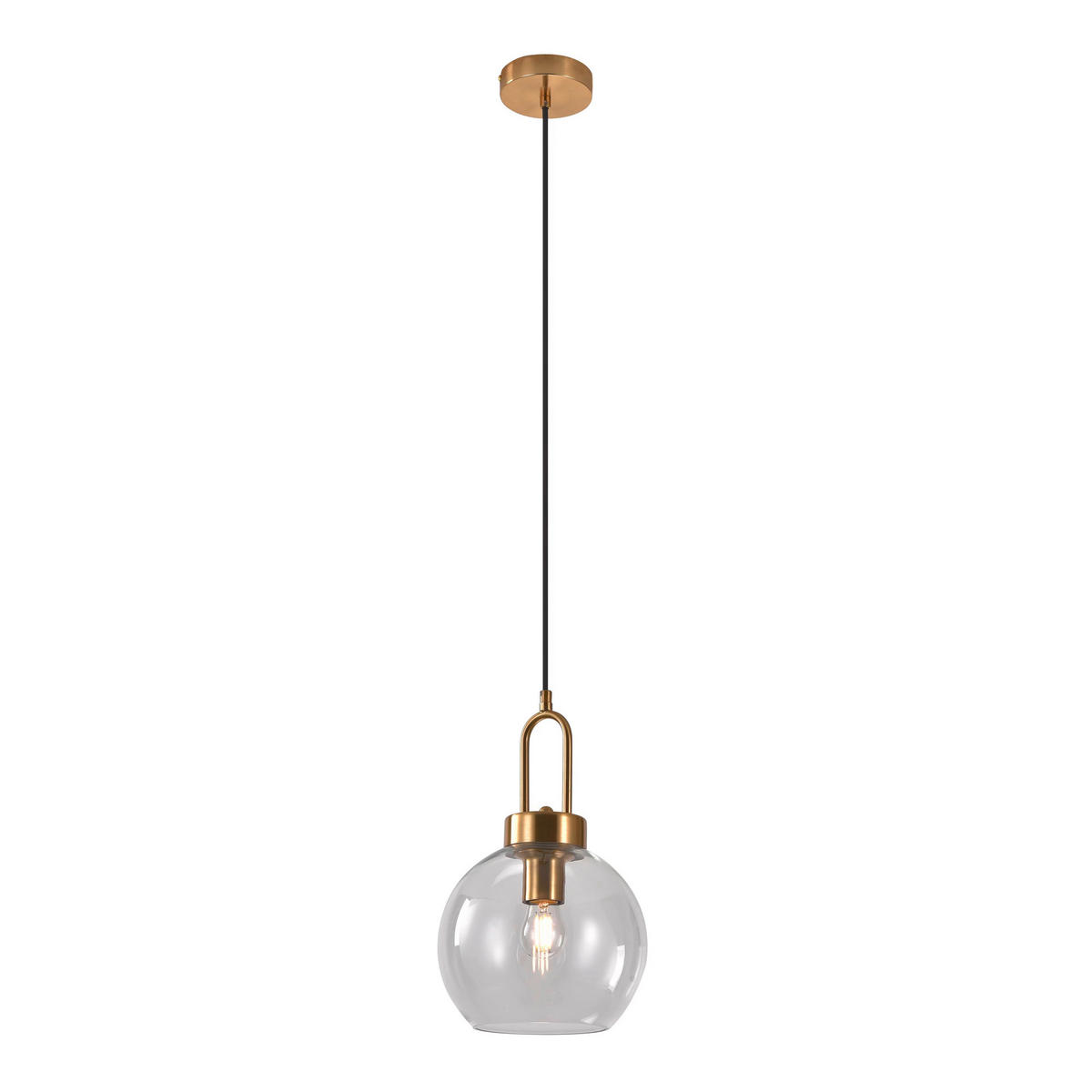 HÄNGELEUCHTE 20/33 cm   - Klar, Basics, Glas/Metall (20/33cm)