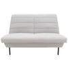 2-SITZER-SOFA Silberfarben  - Silberfarben/Schwarz, Design, Textil/Metall (145/92/103cm) - LOOKS by W.Joop