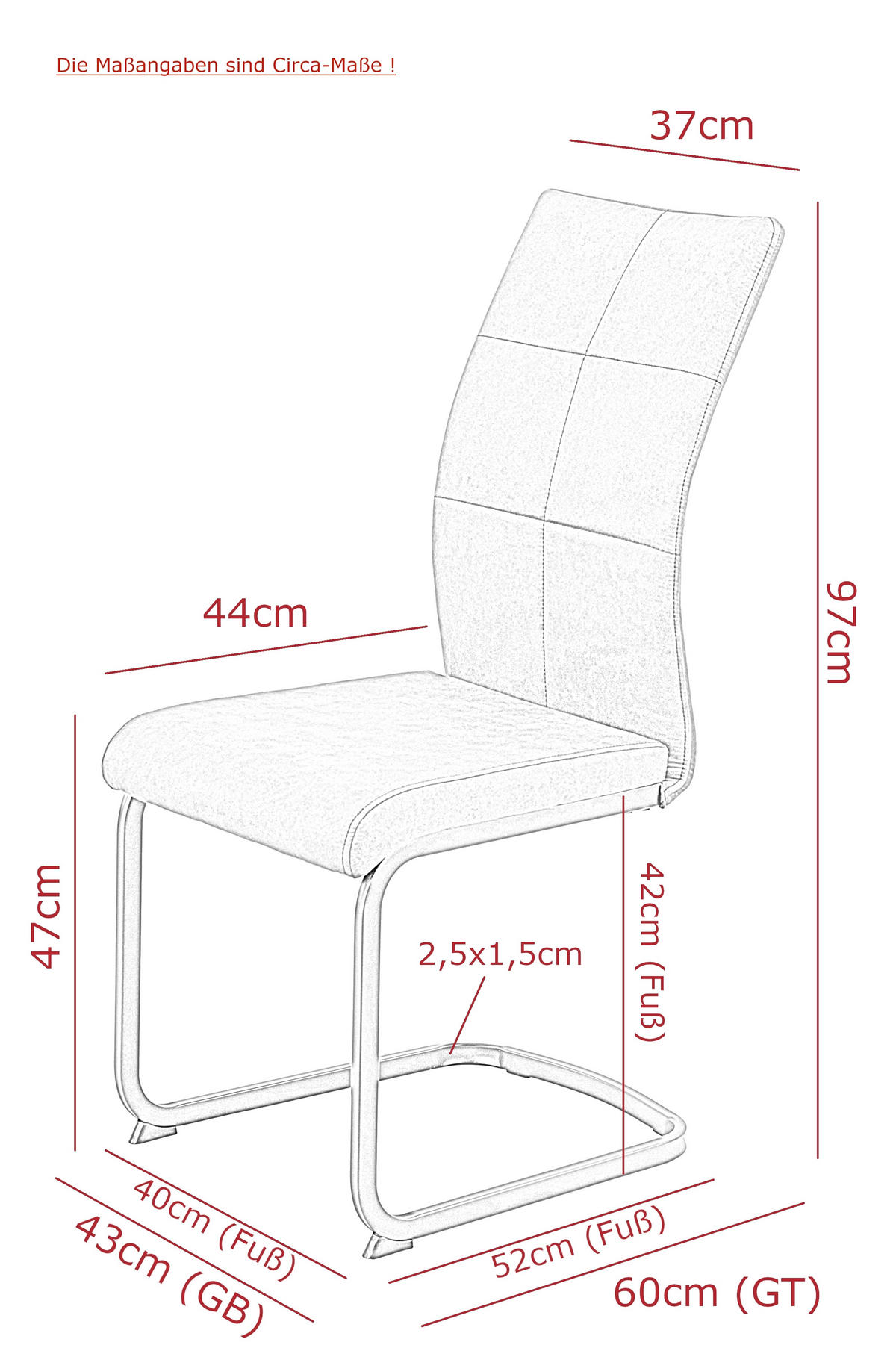 SCHWINGSTUHL-SET 4 Stück  in Stahl Mikrofaser  - Anthrazit/Schwarz, MODERN, Textil/Metall (42/98/60cm) - MID.YOU