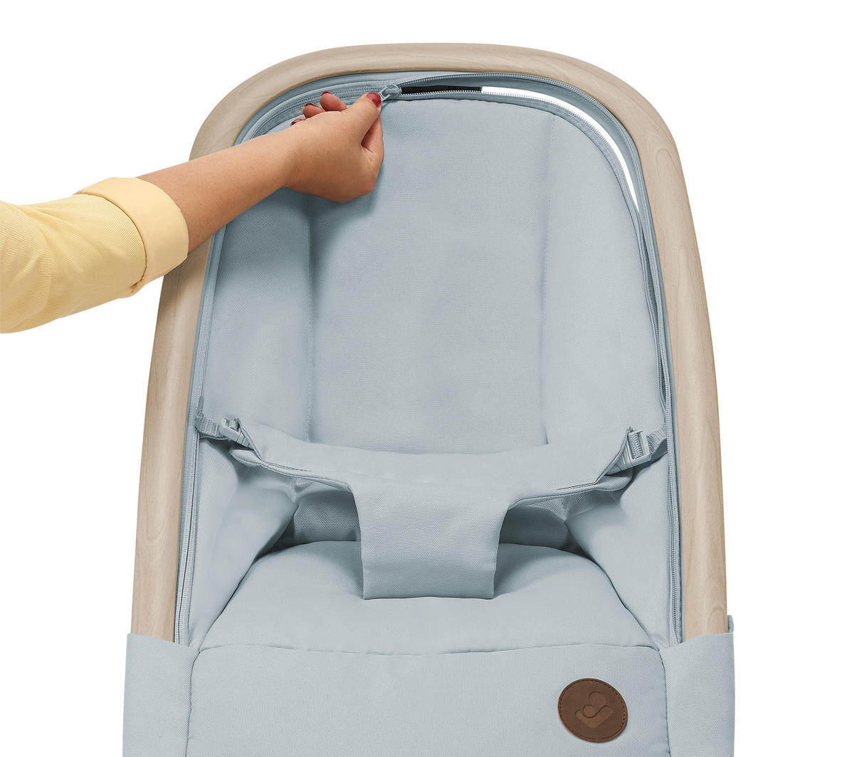 GUGALNI LEŽALNIK  Kori PRO črna siva 42,5/48/73,5 cm - črna/siva, Basics, kovina/umetna masa (42,5/48/73,5cm) - Maxi-Cosi