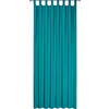 ZAVESA Z ZANKAMI POLO, TURKIZ  pol prosojno  135/245 cm   - turkizna, Konvencionalno, tekstil (135/245cm) - Boxxx