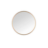 WANDSPIEGEL Goldfarben  - Goldfarben, Basics, Glas/Metall (60/60/2,8cm) - Milino