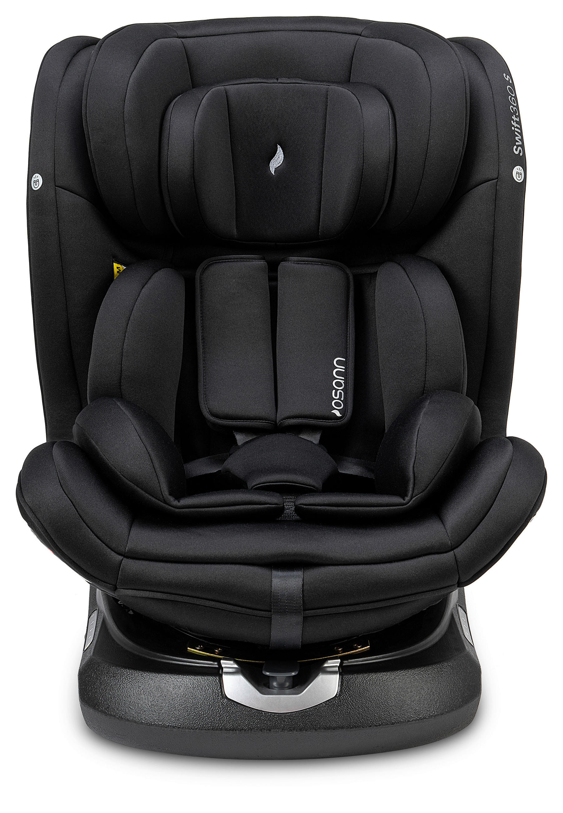 REBOARDER-KINDERSITZ SWIFT360S ECE R 129 i-SIZE  - Schwarz, Basics, Kunststoff/Textil (44/60/50cm) - Osann