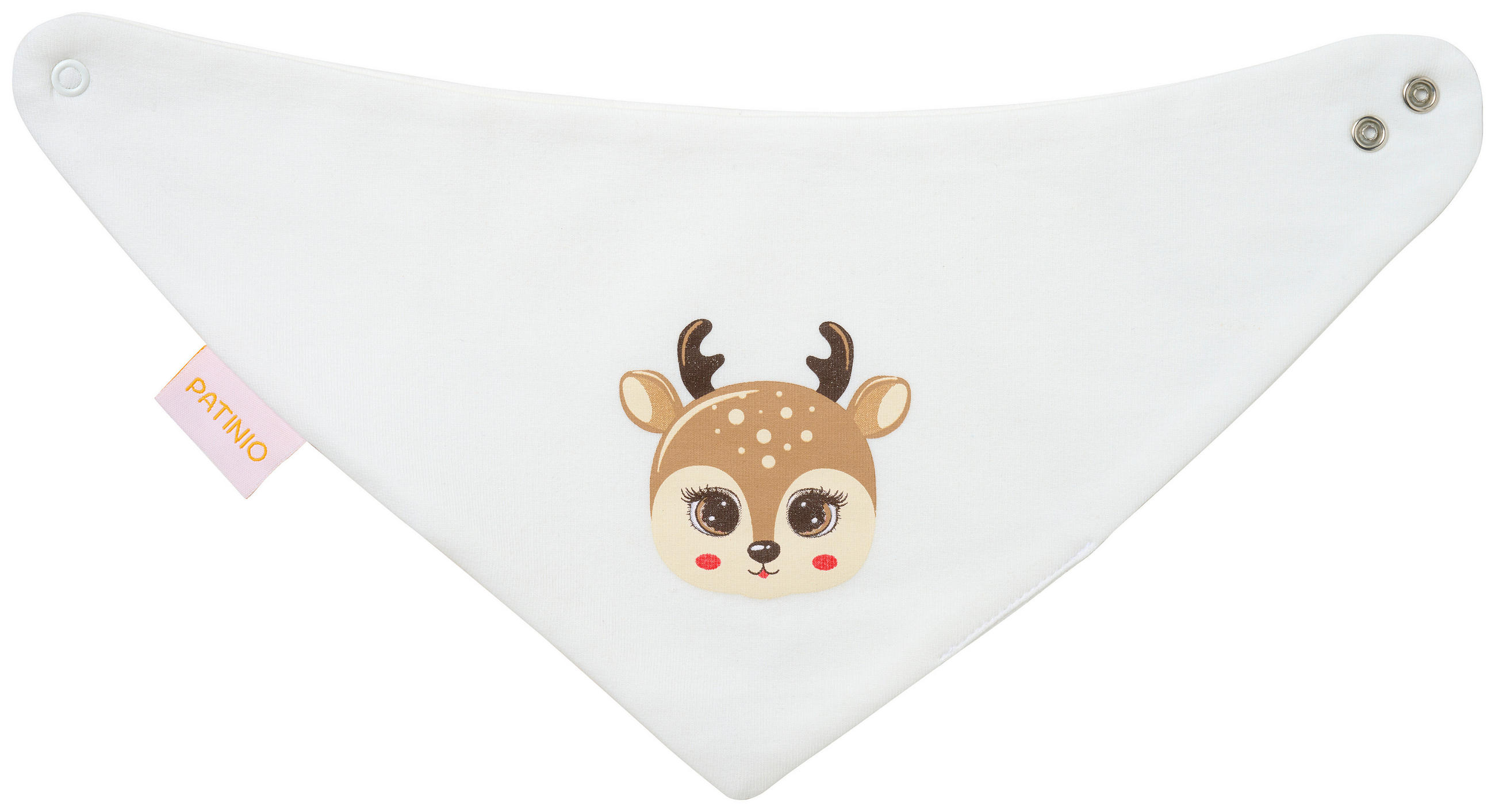 TREKANTSSCARF DEER GIRLS  - naturfärgad, Trend, textil - Patinio