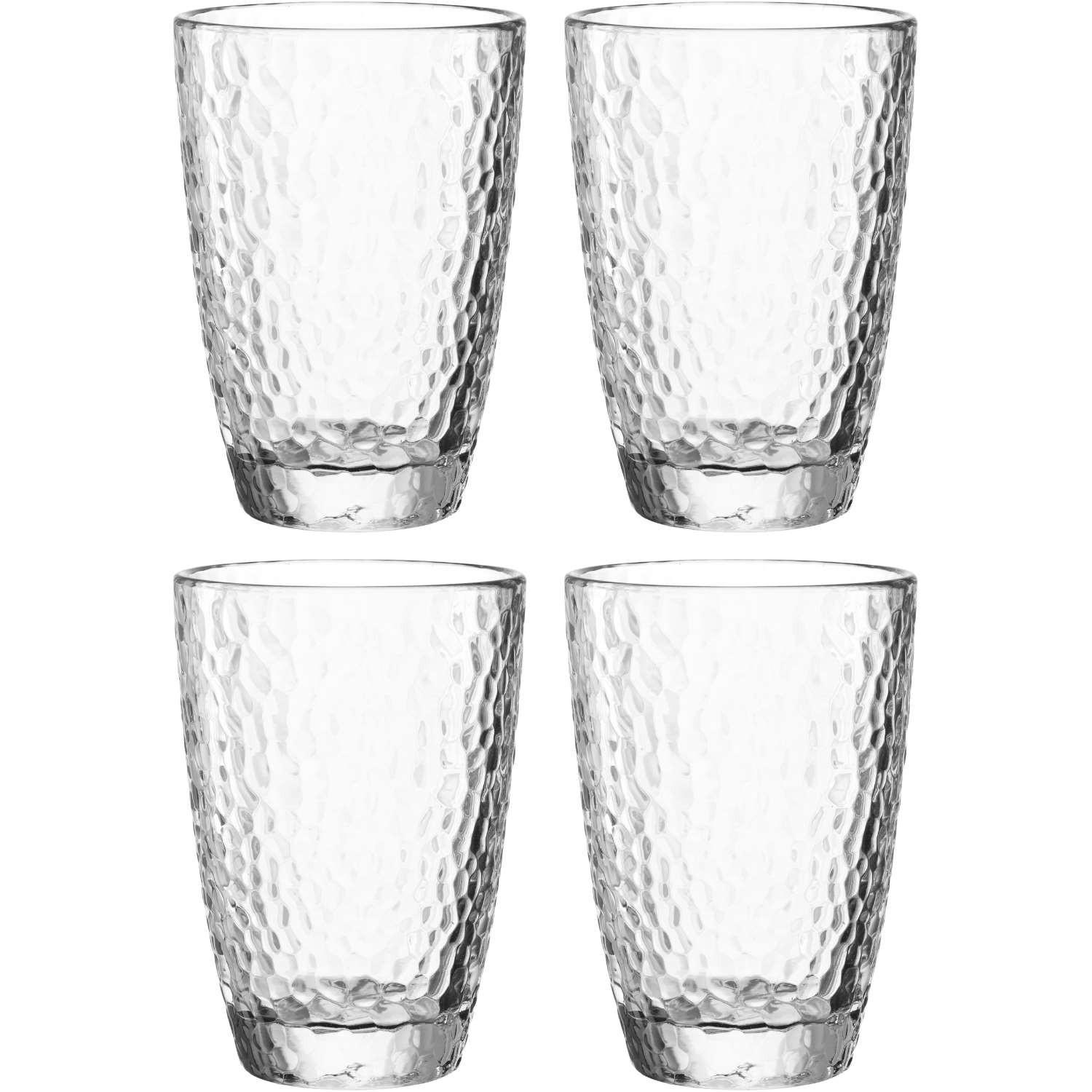 GLÄSERSET Matera 4-teilig  - Transparent, Natur, Glas (8,4/12/8,4cm) - Leonardo