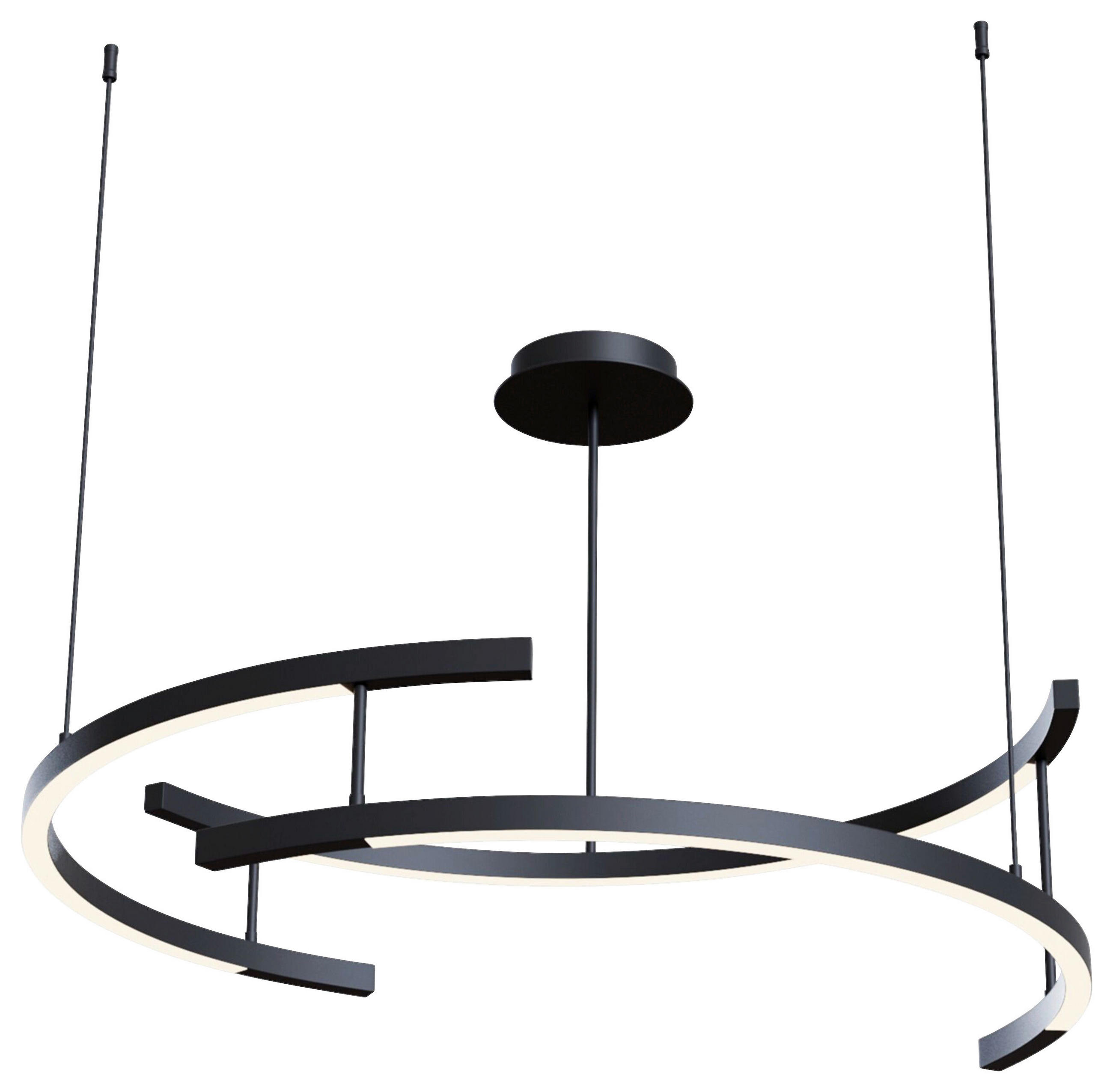 PENDELLEUCHTE  83/25,9/83 cm   - Schwarz, Basics, Metall (83/25,9/83cm) - MAYTONI