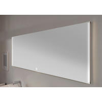 BADEZIMMERSPIEGEL 175/60/3,2 cm  - Grau, Design, Glas/Holzwerkstoff (175/60/3,2cm) - Leonardo Living