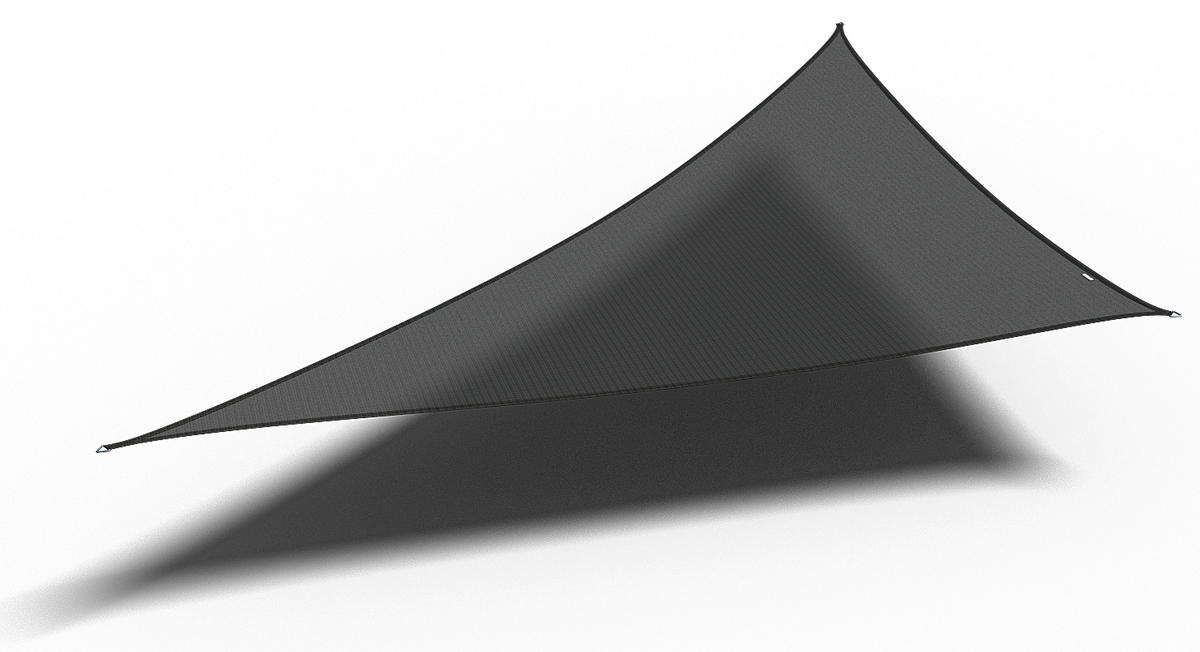 SONNENSEGEL  - Schwarz, MODERN, Kunststoff (400/1/570cm) - Gardenson