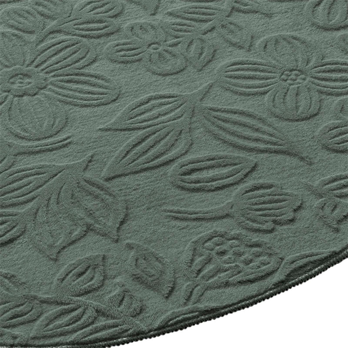 WEBTEPPICH 120 cm Stilo Hellgrün rund  - Hellgrün, Basics, Textil (120cm) - Novel