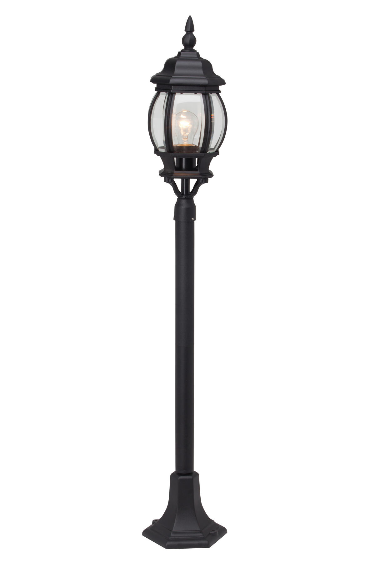 AUßENSTEHLEUCHTE 16/112 cm   - Schwarz, LIFESTYLE, Glas/Metall (16/112cm) - Brilliant