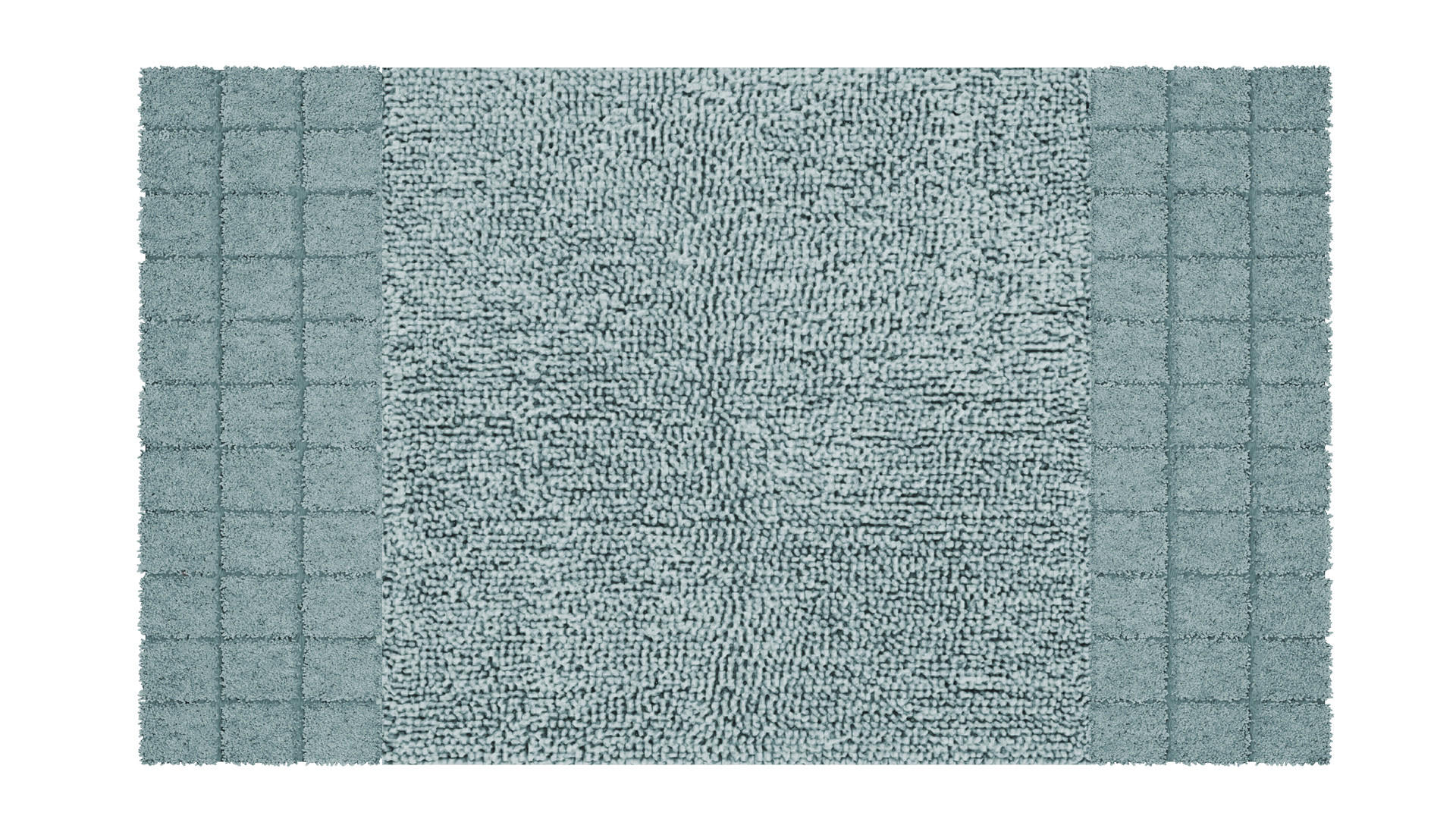 BADEMATTE Grün 70/120 cm  - Grün, KONVENTIONELL, Kunststoff/Textil (70/120cm) - Grund