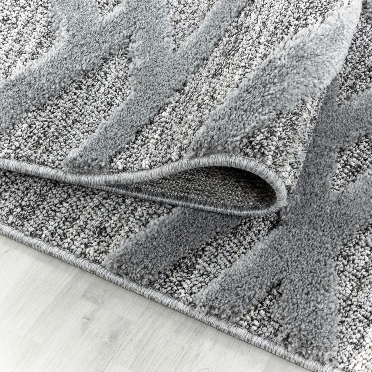 WEBTEPPICH 240/340 cm Pisa  4706 grau Grau  - Grau, KONVENTIONELL, Textil (240/340cm)
