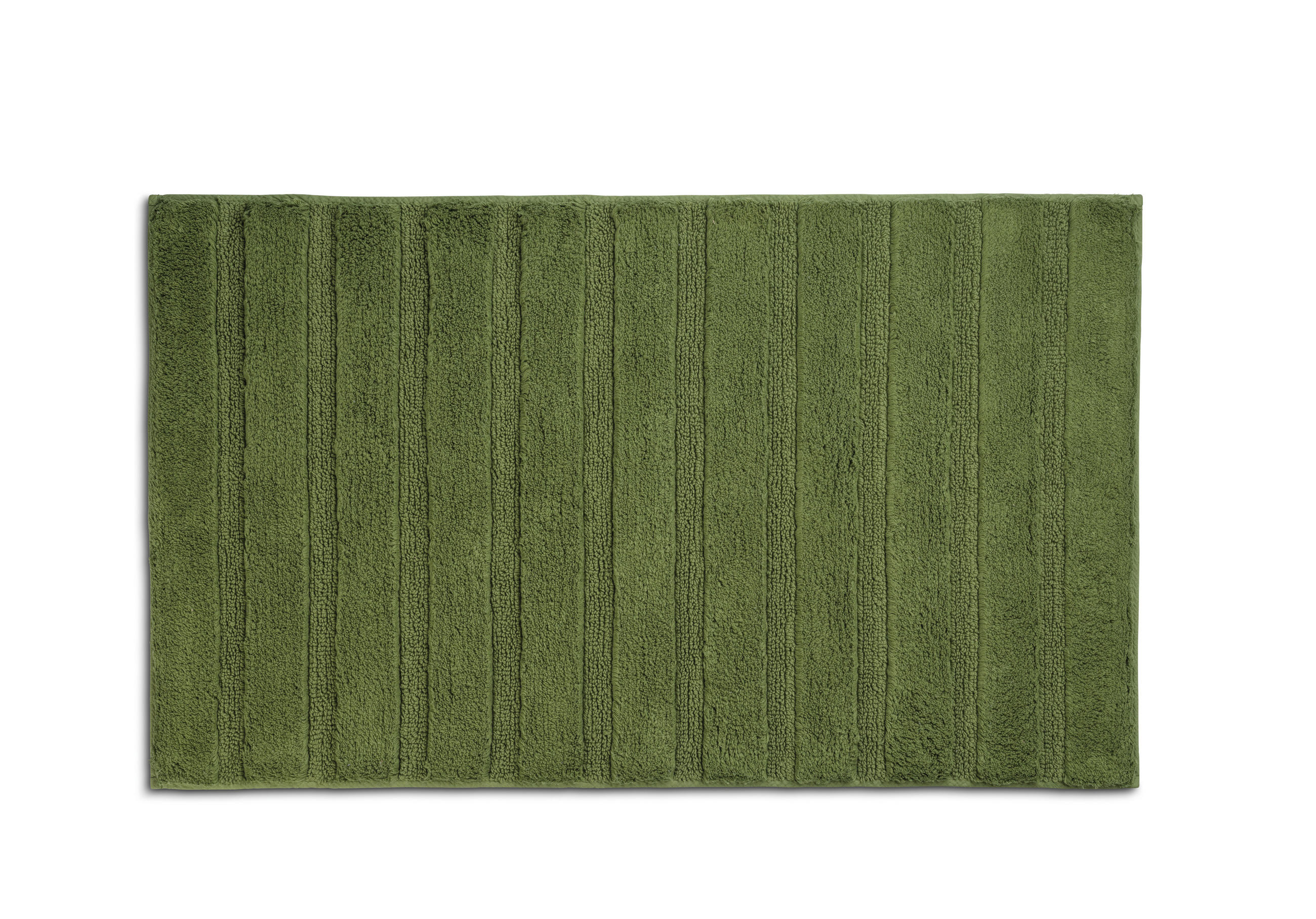 BADEMATTE Grün  - Grün, KONVENTIONELL, Textil (80/50/1,6cm) - Kela