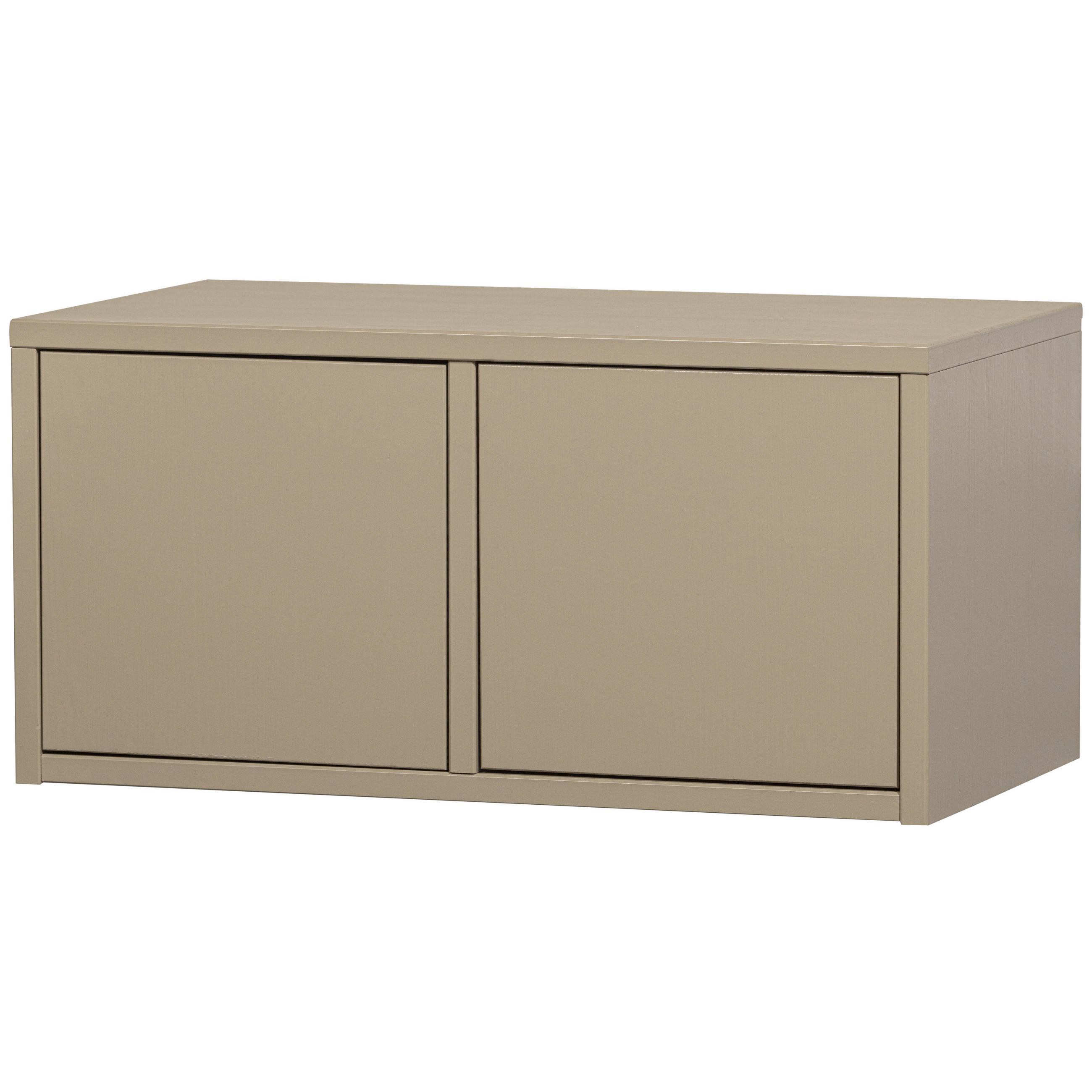 GARDEROBENBANK Turner  in 80/39/44 cm  - Schlammfarben, Design, Holz (80/39/44cm) - Livetastic