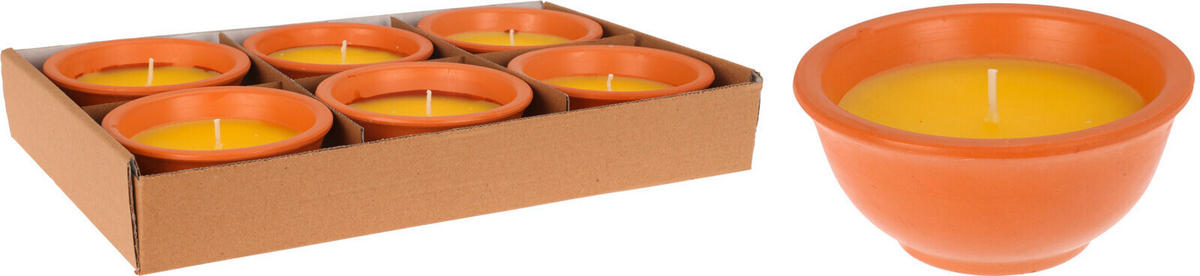 Lumânare Parfumată - Basics, ceramică/parafină (11/11/5cm)