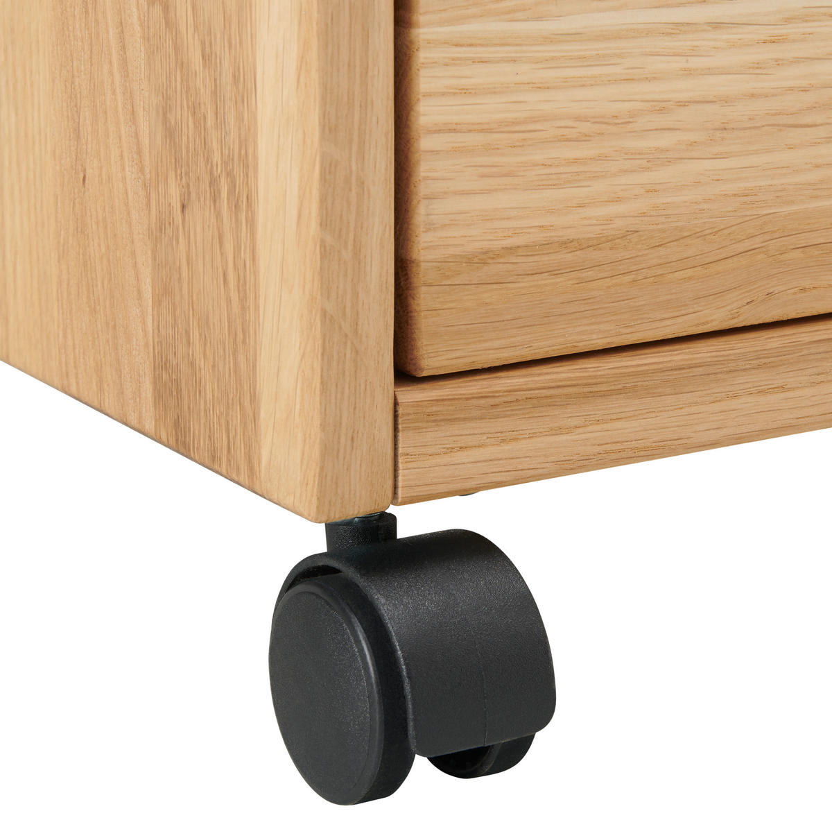 ROLLBOX - negru, Basics, plastic/lemn (40/56,7/42cm) - Livetastic