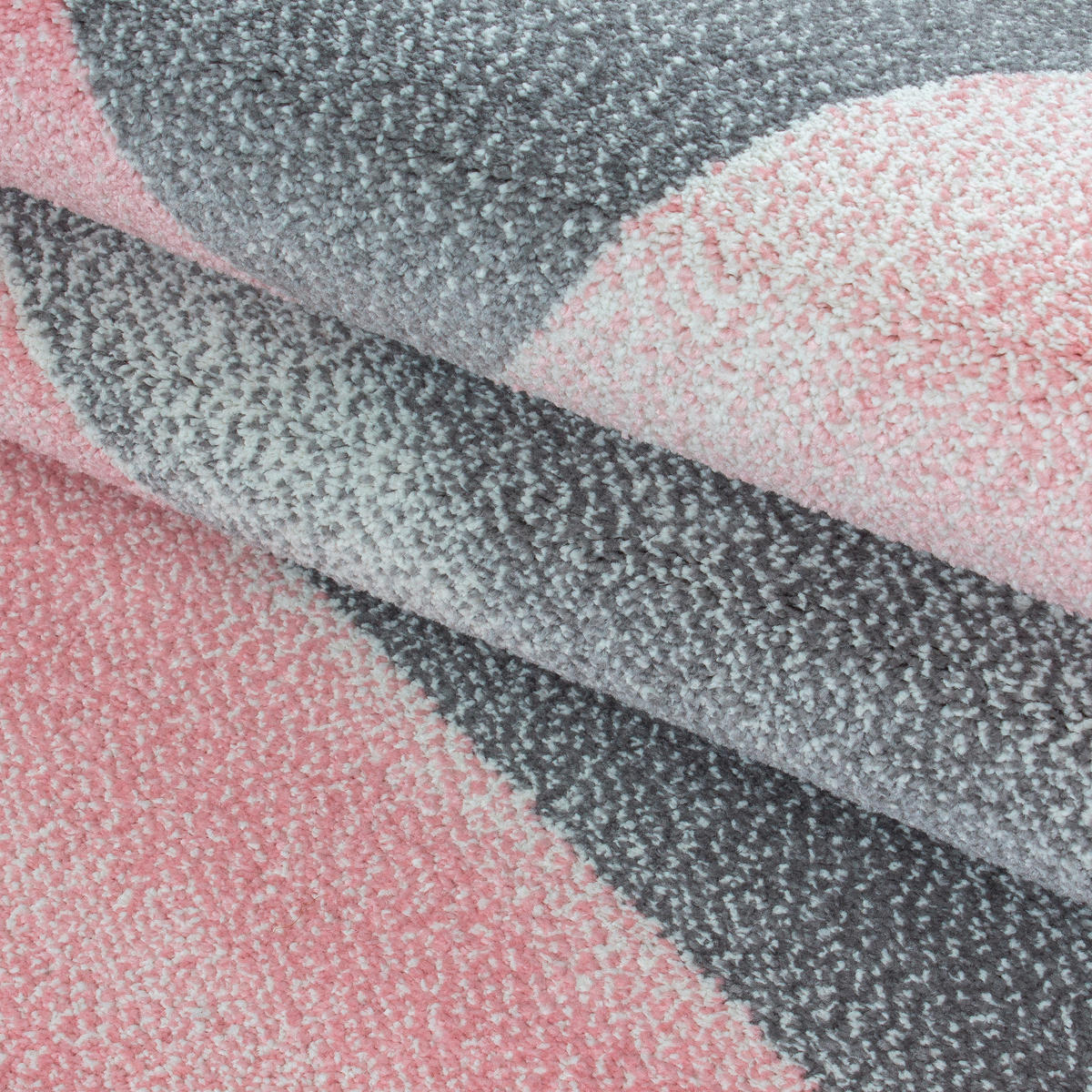 LÄUFER 80/250 cm Beta  - Rosa, Basics, Textil (80/250cm) - Novel