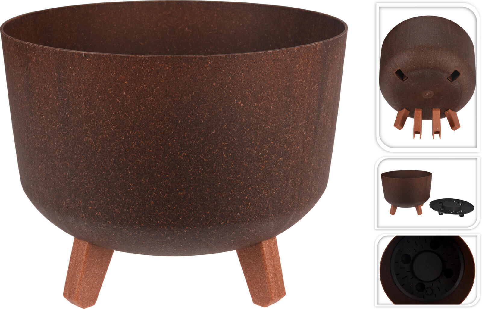 XXXL KVETINÁČ textil, 15/29.5/29.5 cm