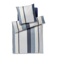 WENDEBETTWÄSCHE Makosatin 155/220 cm  - Blau, Design, Textil (155/220cm) - Joop!