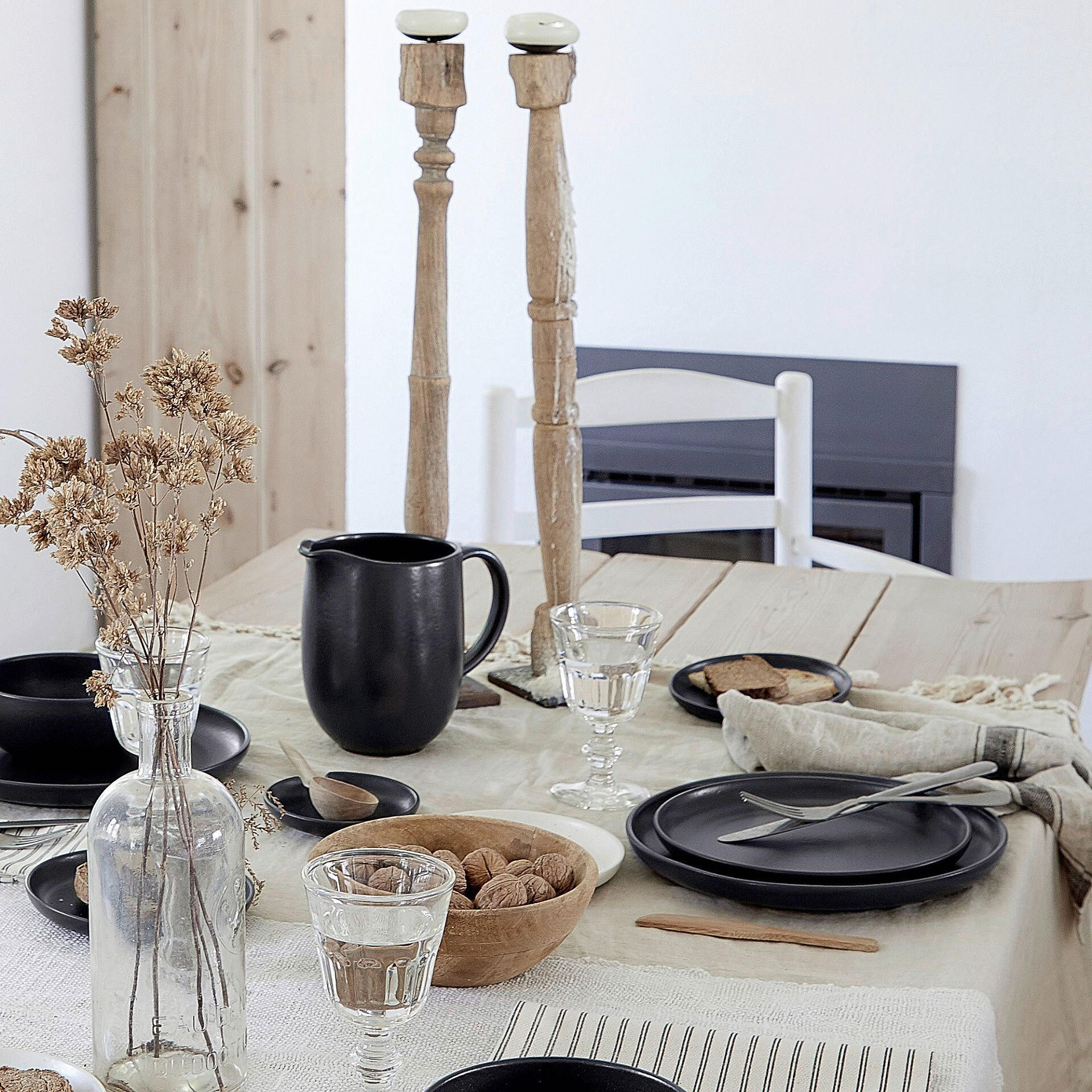 KRUG - Anthrazit, Basics, Keramik (20/18/14cm) - Costa Nova