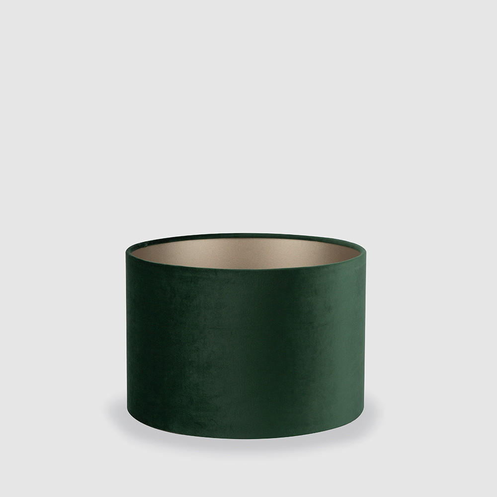 LEUCHTENSCHIRM 30/24 cm   - Grün, Basics, Textil/Metall (30/24cm)