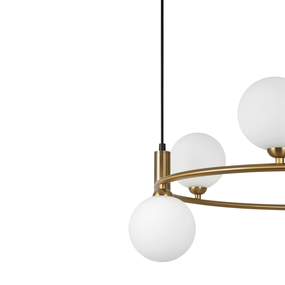 PENDELLEUCHTE 58/28/65 cm   - Messingfarben, Basics, Glas/Metall (58/28/65cm) - MAYTONI