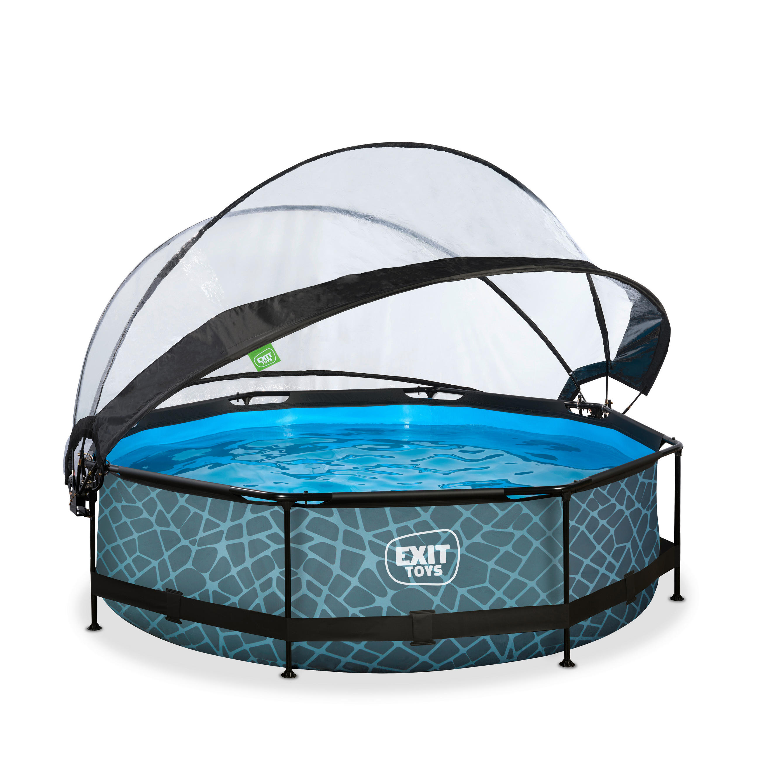 POOL SET 300/76 cm  - grå, Klassisk, plast (300/76cm) - EXIT Toys