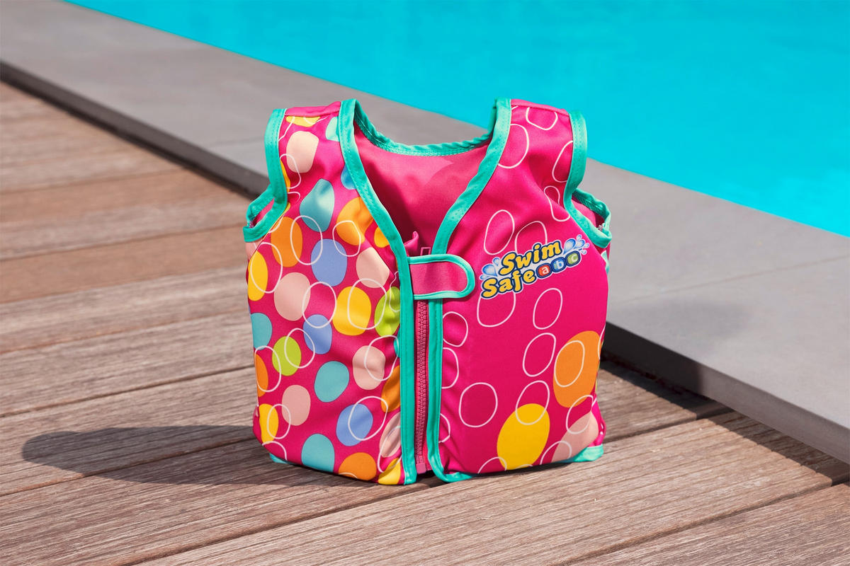 PRSLUK ZA PLIVANJE   - pink/svijetlo zelena, Basics, plastika - Bestway