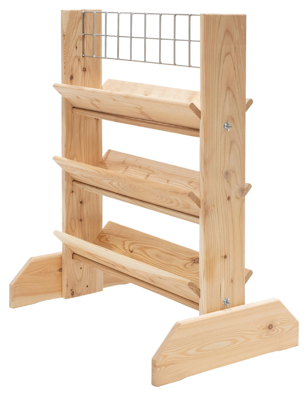 GARTENREGAL Holz  - Lärchefarben, Basics, Holz (80/95/50cm) - Ambia Garden