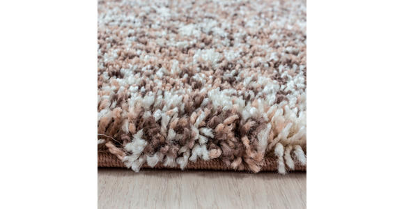 HOCHFLORTEPPICH 80/80 cm Enjoy Beige  - Beige, KONVENTIONELL, Textil (80/80cm) - Novel