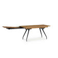 AUSZIEHTISCH Schwarz, Eichefarben rechteckig  ausziehbar, in verschiedenen Größen erhältlich  - Eichefarben/Schwarz, Design, Holz/Holzwerkstoff (160(210)/90/76cm) - Moderano
