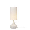 BORDSLAMPA 25/75 cm   - vit, Trend, textil (25/75cm) - It's about Romi