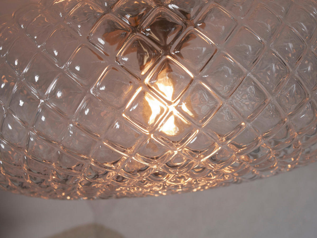 DECKENLEUCHTE  Smart 44/24 cm   - Transparent, Trend, Glas (44/24cm) - It's about Romi