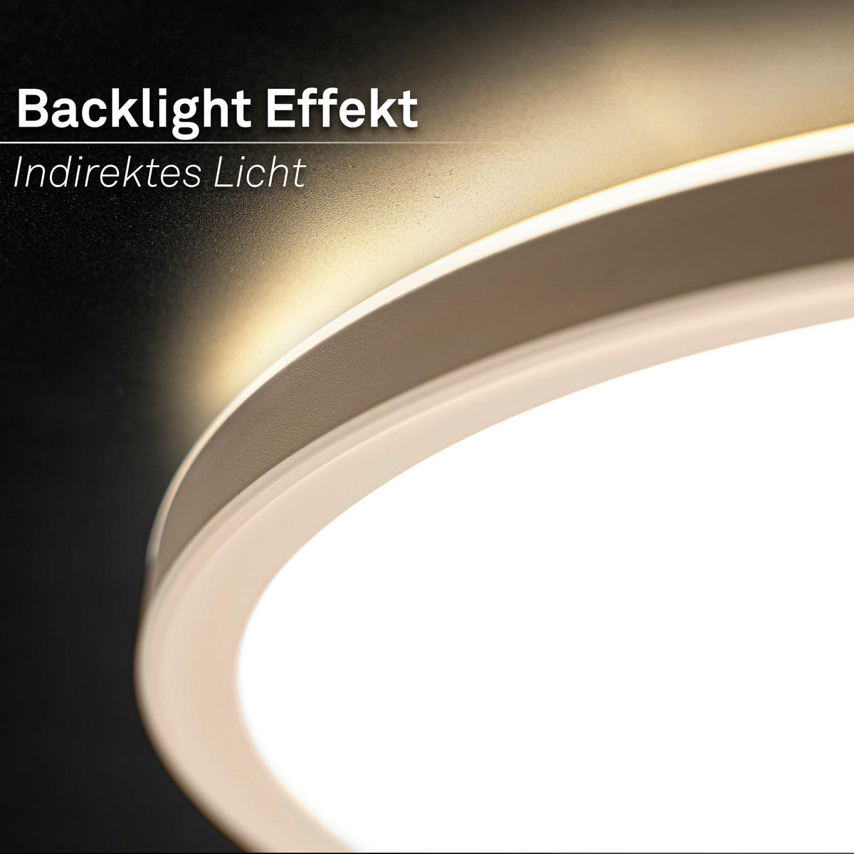 LED-PANEEL Slim 29,3/4,0 cm   - Beige, MODERN, Kunststoff (29,3/4,0cm)