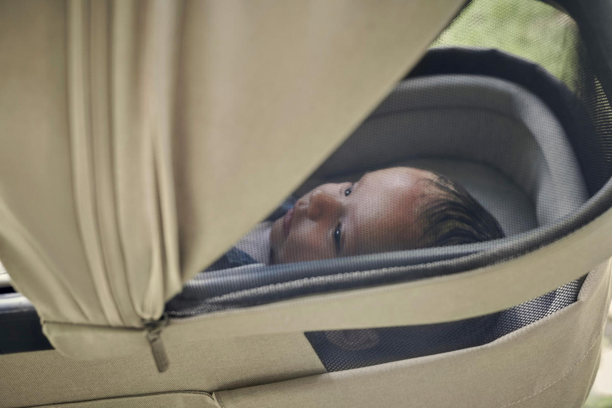KINDERWAGEN  Day 5  Sandy Taupe  - Taupe/Grau, Basics, Textil/Metall (94/60/113cm) - Joolz