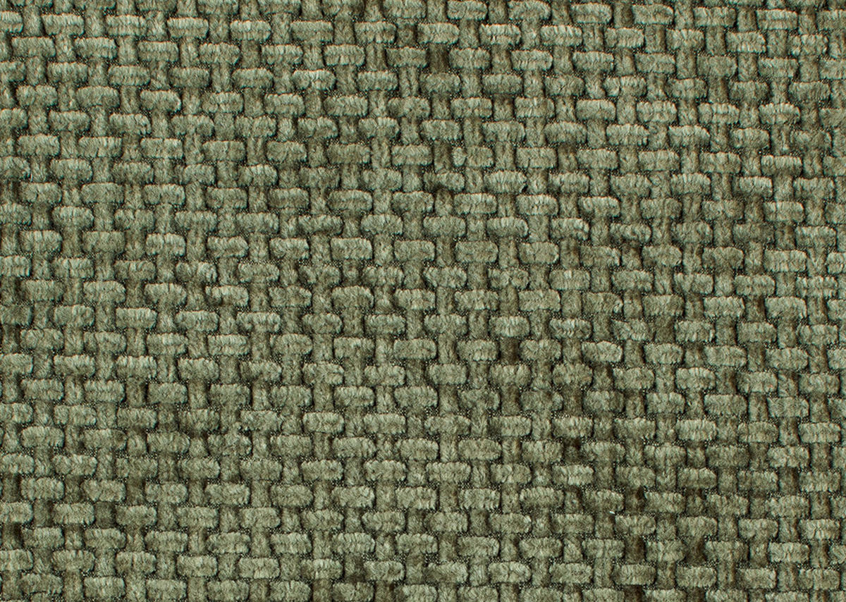 ECKSOFA in Struktur Olivgrün  - Schwarz/Olivgrün, Modern, Textil/Metall (262/168cm) - home24