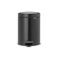 ABFALLEIMER 5 l  Metall  - Schwarz, Basics, Kunststoff/Metall (20.5/29.1/27.2cm) - Brabantia