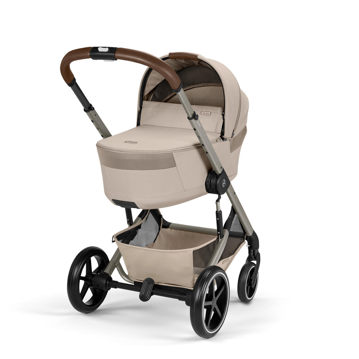 KOMBINIRANA DJEČJA KOLICA  Balios S Lux TPE inkl. Fold-Carrycot  - bež/taupe, Basics, tekstil/metal (87/60/108cm) - cybex GOLD