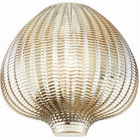 WANDLEUCHTE Olbia 26/25/15 cm   - Champagner, Design, Glas/Metall (26/25/15cm) - Fabas Luce