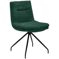 STUHL - Schwarz/Grün, Design, Textil/Metall (50/85/64cm) - Musterring