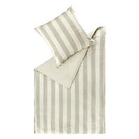 BETTWÄSCHESET Schöner Wohnen - Fellow sand Satin 160/210 cm  70 cm/50 cm  - Sandfarben/Creme, Basics, Textil (160/210cm) - Schöner Wohnen