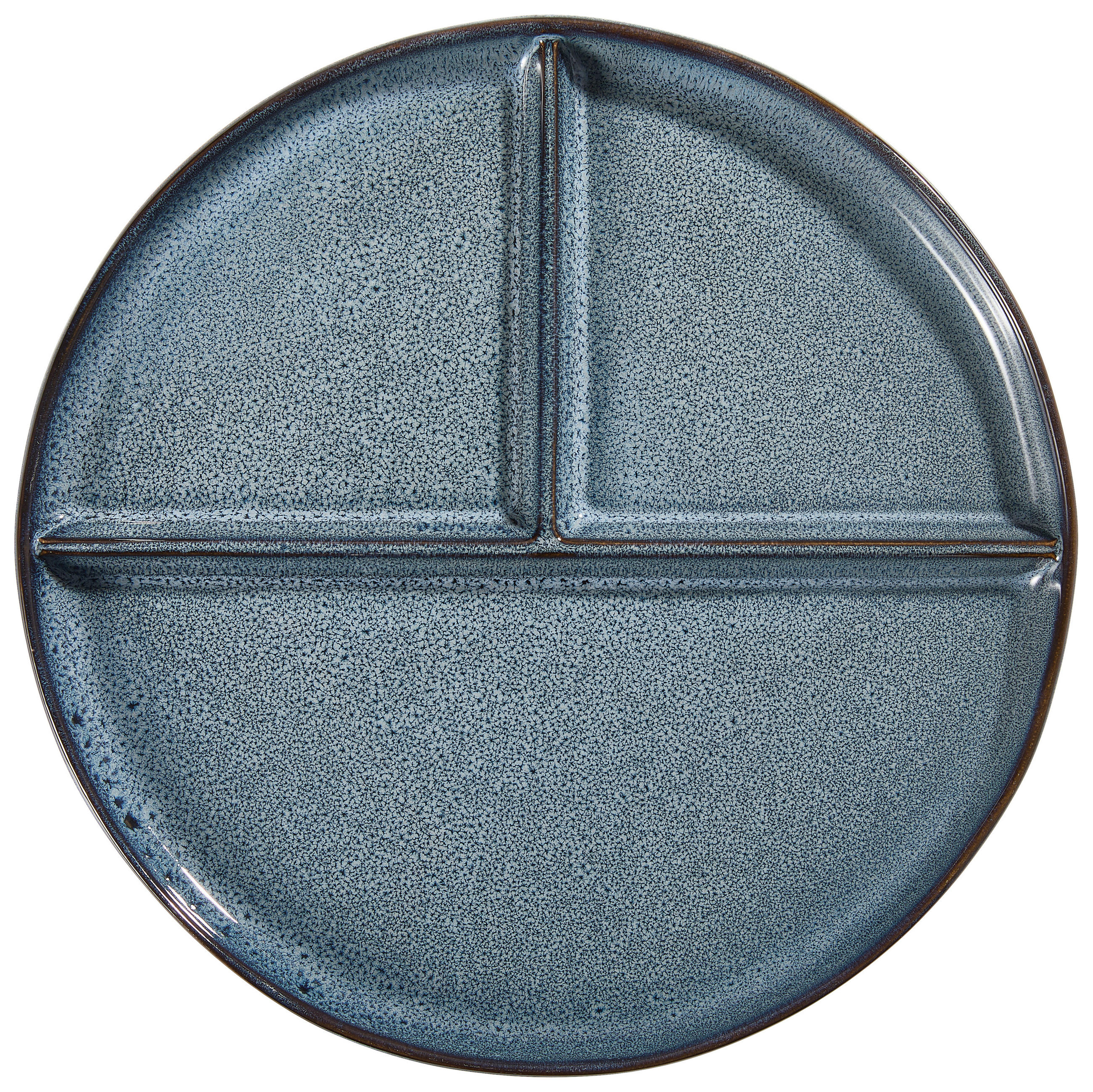 GRILLTELLER New Country  27,7 cm   - Blau, Trend, Keramik (27,7cm) - Landscape