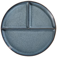 GRILLTELLER New Country  27,7 cm   - Blau, Trend, Keramik (27,7cm) - Landscape